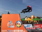 BMX极限小轮车表演。 - 贵州新闻