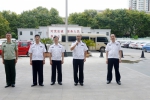 唐宇、闵建同志出席厅机关警卫队2017年第一批退伍士兵欢送仪式 - 公安厅