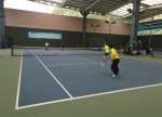 省环保举办厅系统2017年职工网球比赛 - 环保局厅