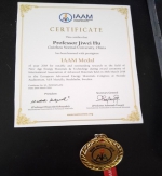 我校胡继伟教授获“国际先进材料协会(IAAM)”奖 - 贵州师范大学