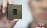 　图为即将于2018年年底上市的华芯通第一代服务器芯片。 华芯通供图 - 贵州新闻