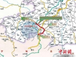　　国道G552路线改动示意图 - 贵州新闻