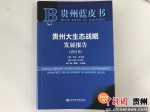 《贵州蓝皮书：贵州大生态战略发展报告（2019）》在贵阳发布 - 贵州新闻