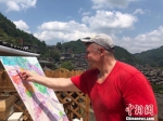 俄罗斯油画家走进贵州采风：用“画笔”讲述中国故事 - 贵州新闻