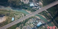 世界山区峡谷第一高塔悬索桥全面建成 - 贵州新闻