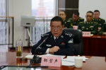 郭瑞民同志出席消防警卫部队新任师团职领导干部集体谈话会 - 公安厅