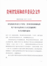 省发展改革委关于印发贵州省两部制电价用户基本电价执行方式实施细则有关问题的通知 - 发改委